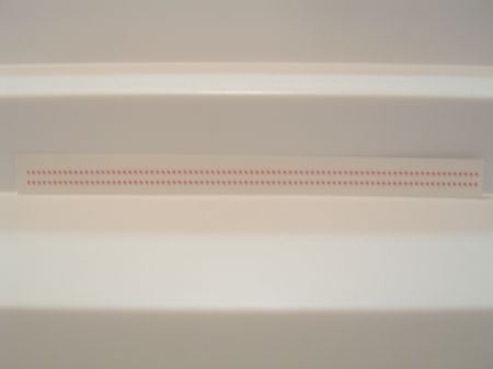 Small Round Red Lights On Clear (2 Strips)